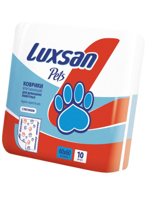 LUXSAN Premium коврики (пеленки) для животных, 60х60см, 10 шт