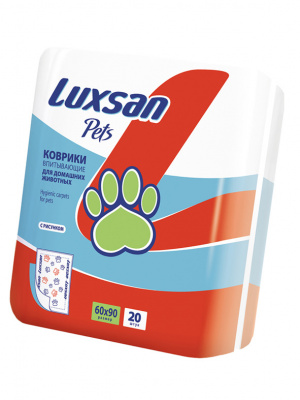 LUXSAN Premium коврики (пеленки) для животных, 60х90см, 10 шт