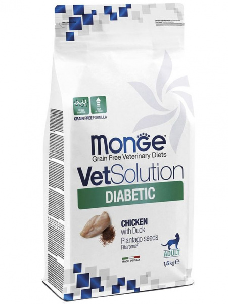Monge VetSolution Cat Diabetic для кошек при сахарном диабете