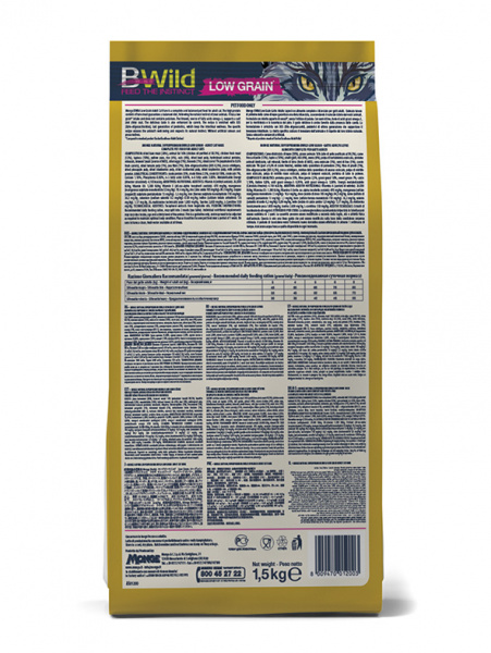 Monge Cat BWild Low Grain Hare купить в ZooKorm24.ru

