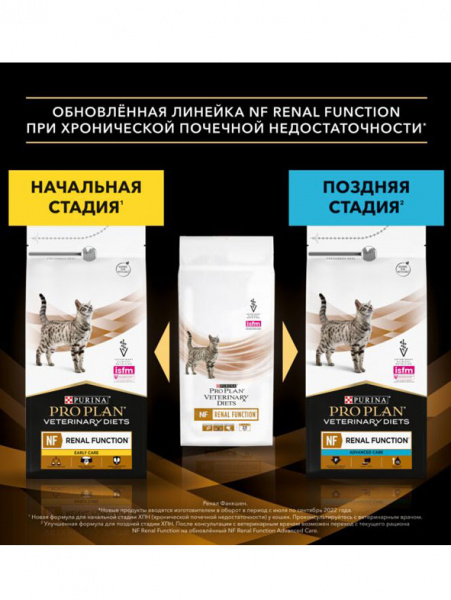 Pro Plan Veterinary Diets NF Renal Function Early Care купить в ZooKorm24.ru
