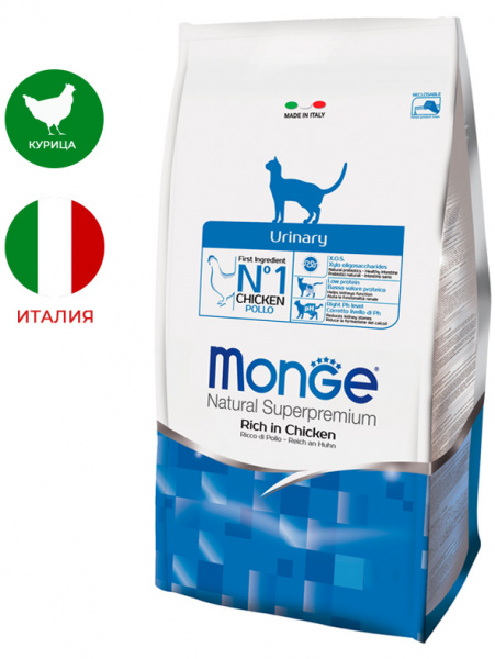 Monge Cat Daily Line Urinary, курица