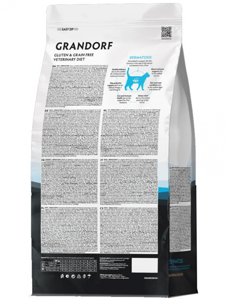Grandorf Cat Vet Dermatosis купить в ZooKorm24.ru