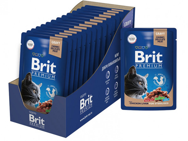 Brit Premium For Sterilised купить в ZooKorm24.ru
