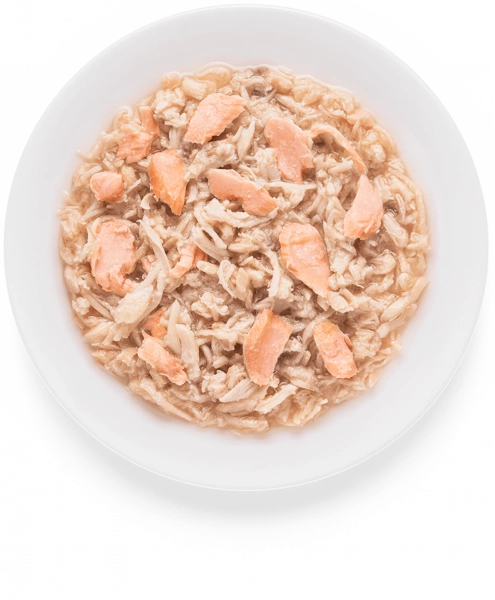 Grandorf Chicken With Salmon In Broth куриная грудка с лососем, консервы купить в ZooKorm24.ru
