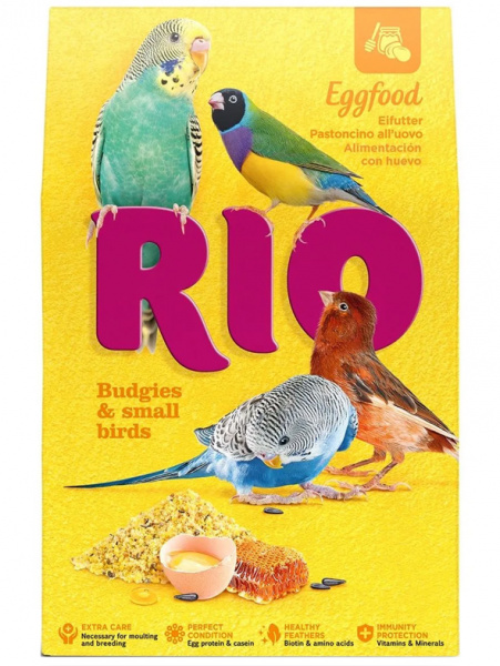 Rio Корм яичный для волнистых попугайчиков и других мелких птиц, 250гр