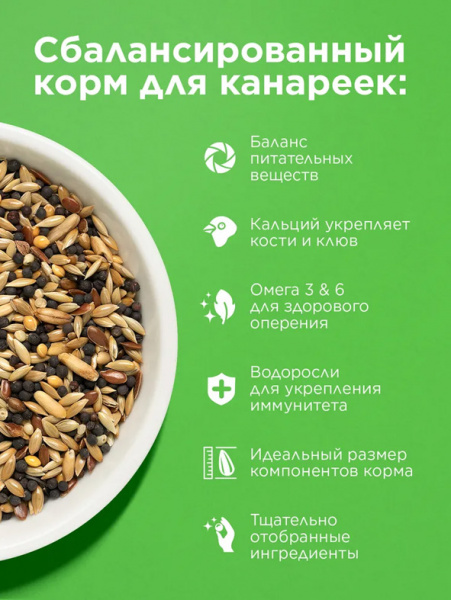 Rio Корм для канареек Основной рацион