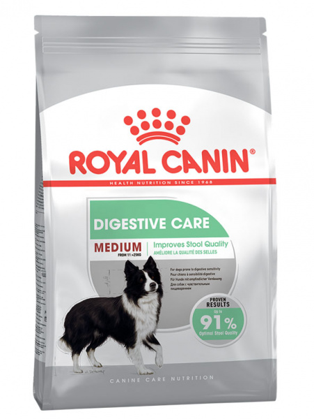 Royal Canin Medium Digestive Care сухой корм для взрослых собак средних пород с чувствительным пищеварением