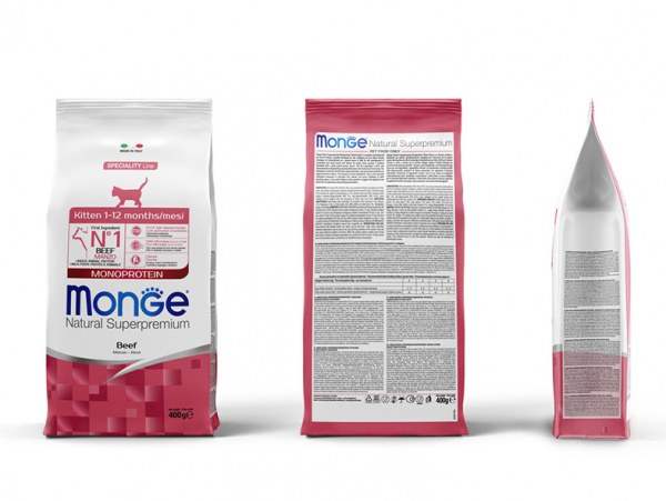 Monge Cat Speciality Line Kitten Beef купить в ZooKorm24.ru
