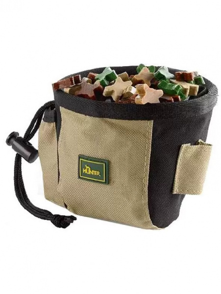 Hunter Сумочка для лакомств Standard малая, бежевая