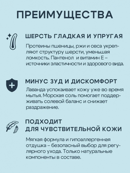 ТерриториЯ Питательный шампунь для собак, 460 мл