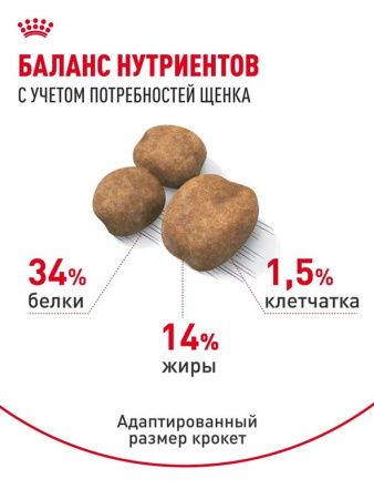 Royal Canin Giant Puppy сухой корм для щенков гигантских пород с 2 до 8 месяцев