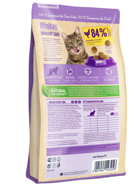 Happy Cat Minkas Adult Urinary Care для профилактики МКБ