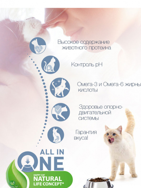 Happy Cat Sterilised купить в ZooKorm24.ru
