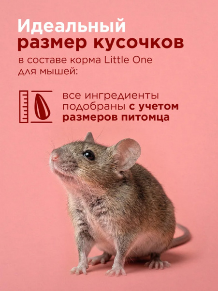 Little One Корм для мышей, 400гр
