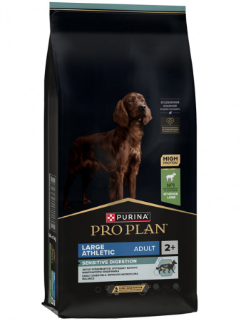 Pro Plan Large Athletic Adult Sensitive Digestion, ягненок