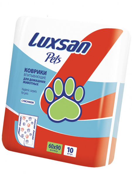 LUXSAN Premium коврики (пеленки) для животных, 60х90см