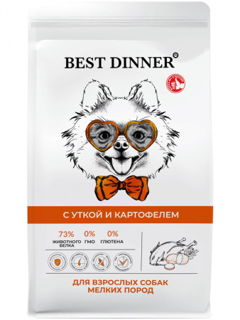 Best Dinner Sensible Adult Mini Duck & Potato (утка картофель)