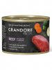 Grandorf Fresh Dog влажный корм для собак всех возрастов, беззерновой, паштет из говядины с цукини и морковью