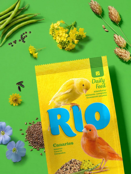 Rio Корм для канареек Основной рацион